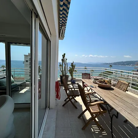 Gullaumont 2 Superb Rooftop With Seafront Terrace * Antibes